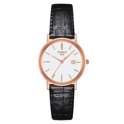 Tissot Goldrun Lady Rose Gold / white